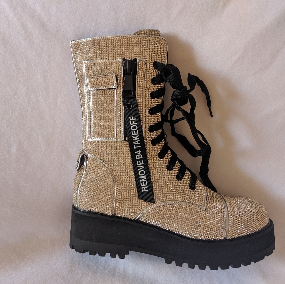 Dollskill Billionaire Bling Boots